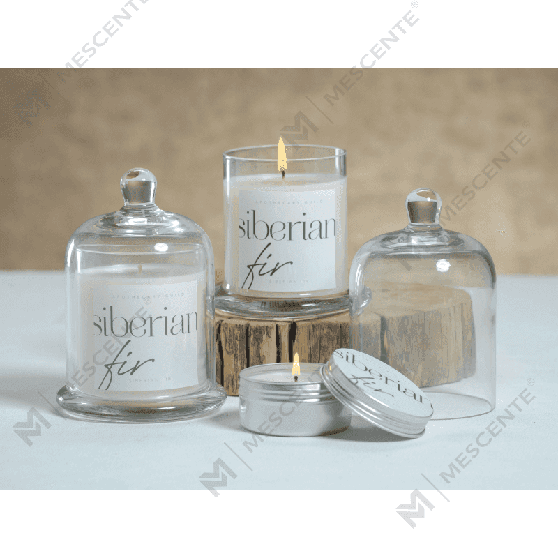 کاور گنبدی شیشه ای زنگ عروسی رمانتیک تزئینی M&Scent شمع معطر A29275