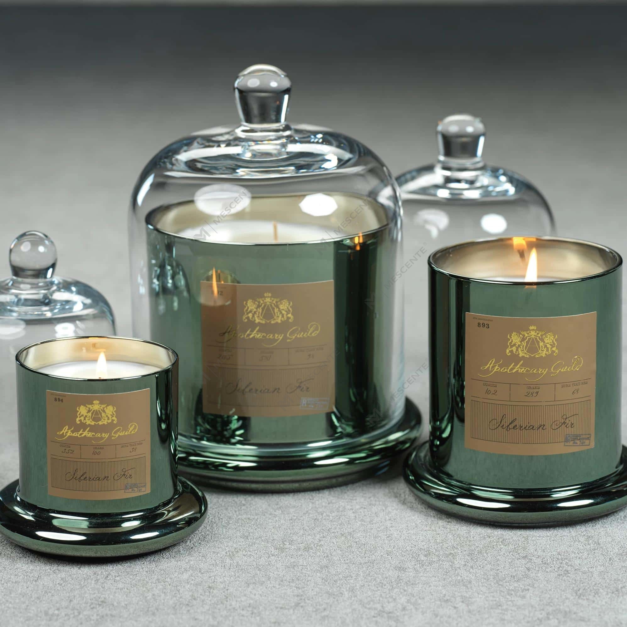 کاور گنبدی شیشه ای زنگ عروسی رمانتیک تزئینی M&Scent شمع معطر A29275