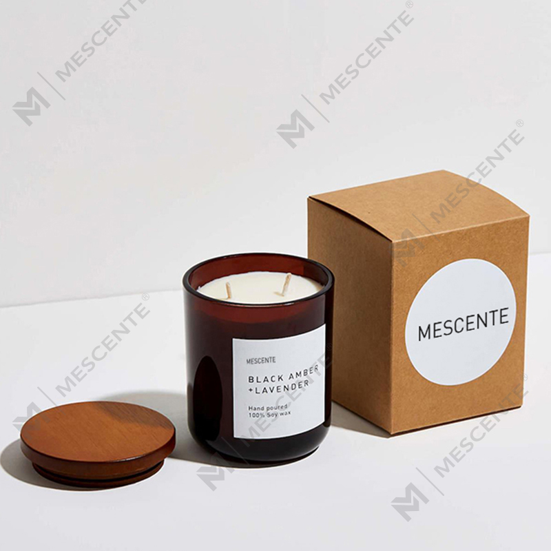 Mescente بهترین شمع تزیینی بدون دود بدون دود با جواهرات مخفی