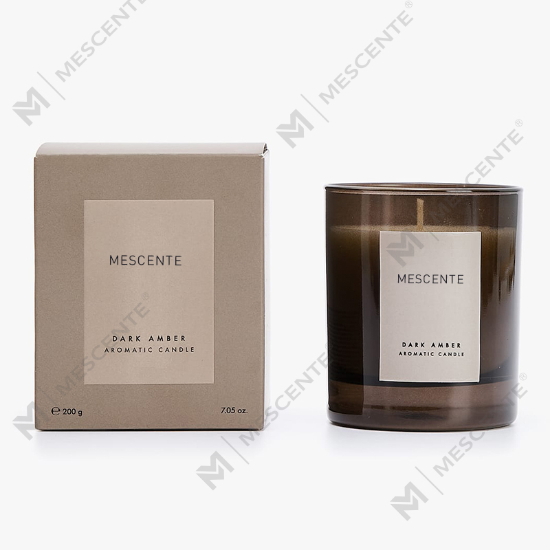 Mescente لیبل خصوصی عمده فروشی ارزان شمع معطر شراب فله شخصی شمع معطر سویا در شیشه درب دار