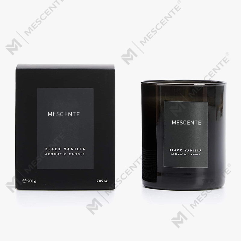 Mescente لیبل خصوصی عمده فروشی ارزان شمع معطر شراب فله شخصی شمع معطر سویا در شیشه درب دار