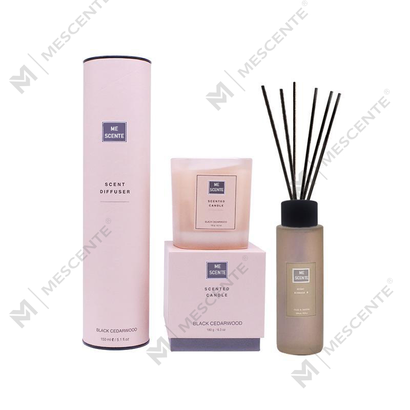 ست هدیه 150 میلی لیتری عطر نی دیفیوزر خانگی با شمع معطر A99189