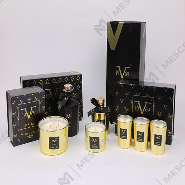ست هدیه عطر نی دیفیوزر خانگی ام اند اسنت با شمع معطر A29260-2