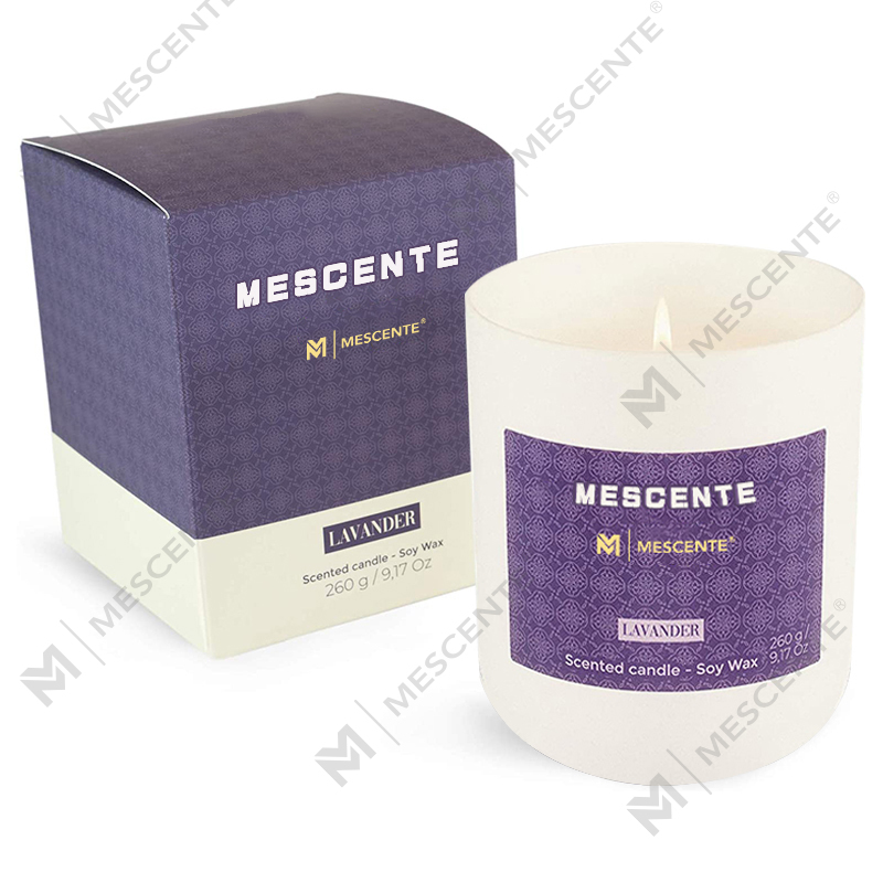 M&Scent Mason Jar Mini شمع های مبتنی بر سویا، بسته بندی لوکس واکس سویا شمع مرمر