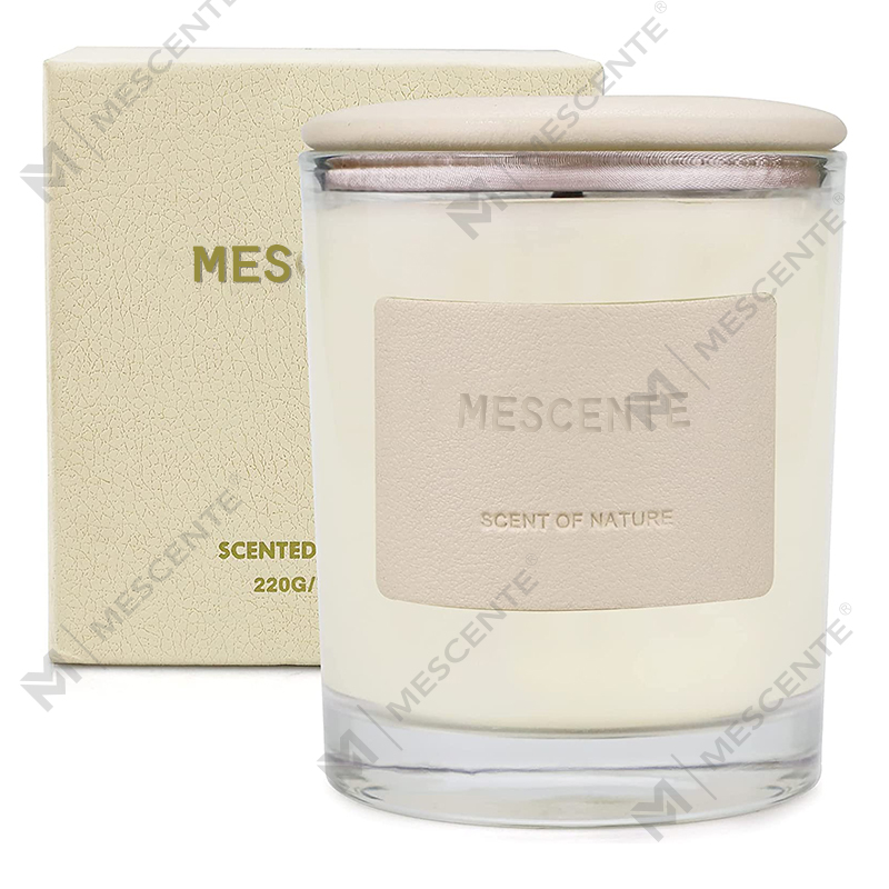 عمده فروشی M&Scent شمع های شیشه ای بازیافتی زیبا در چین، Relax Candle