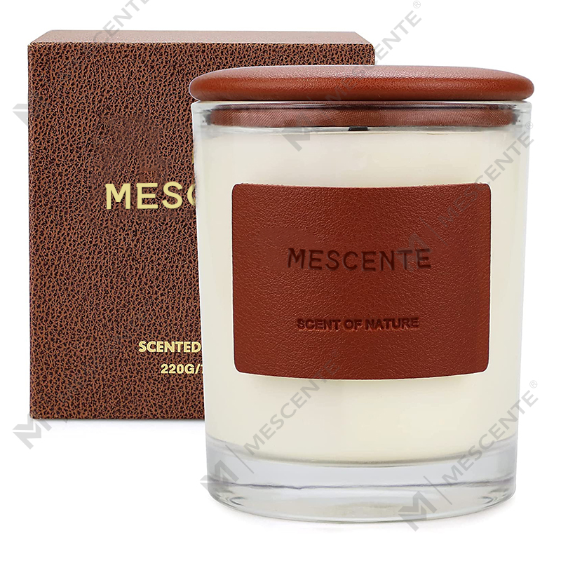 عمده فروشی M&Scent شمع های شیشه ای بازیافتی زیبا در چین، Relax Candle