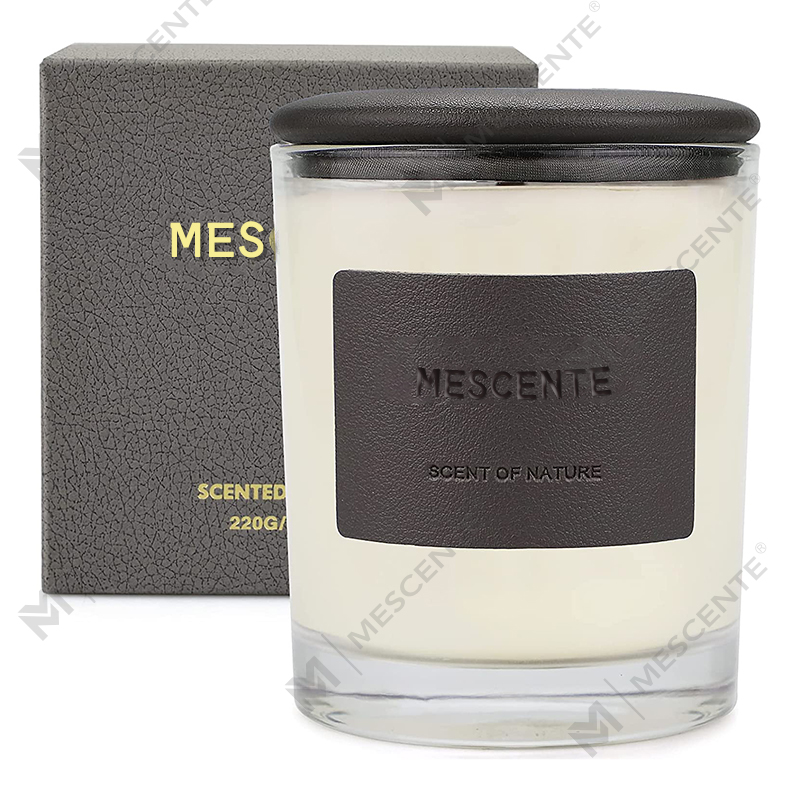 عمده فروشی M&Scent شمع های شیشه ای بازیافتی زیبا در چین، Relax Candle