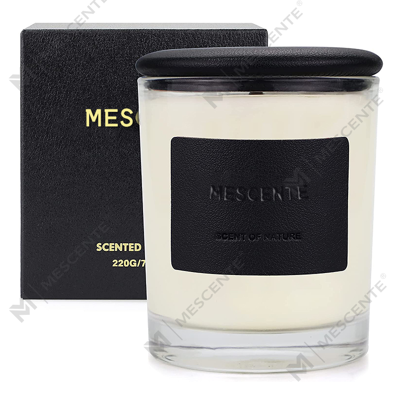 عمده فروشی M&Scent شمع های شیشه ای بازیافتی زیبا در چین، Relax Candle