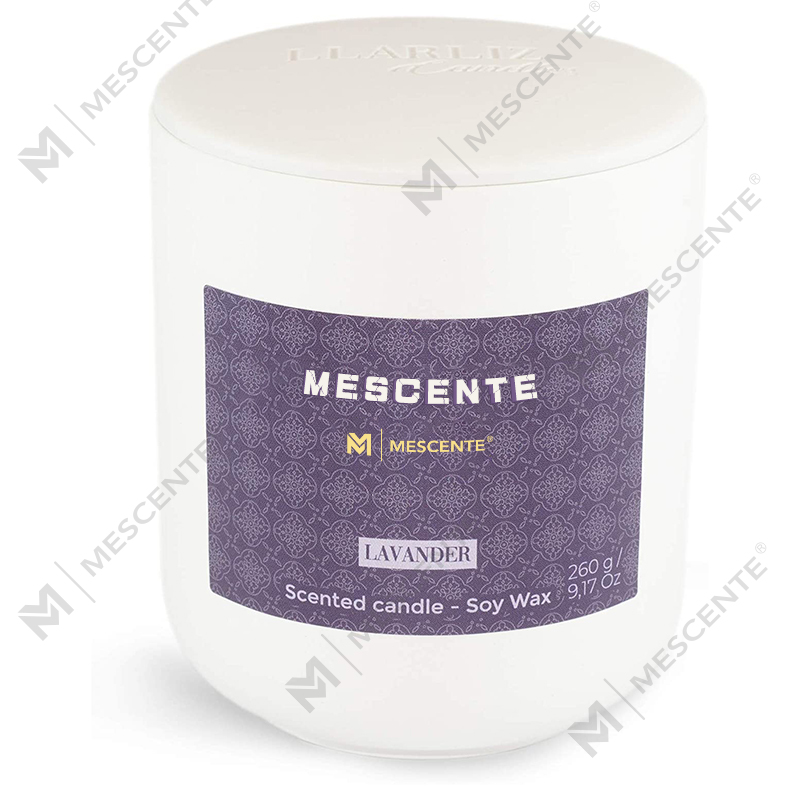 M&Scent Mason Jar Mini شمع های مبتنی بر سویا، بسته بندی لوکس واکس سویا شمع مرمر
