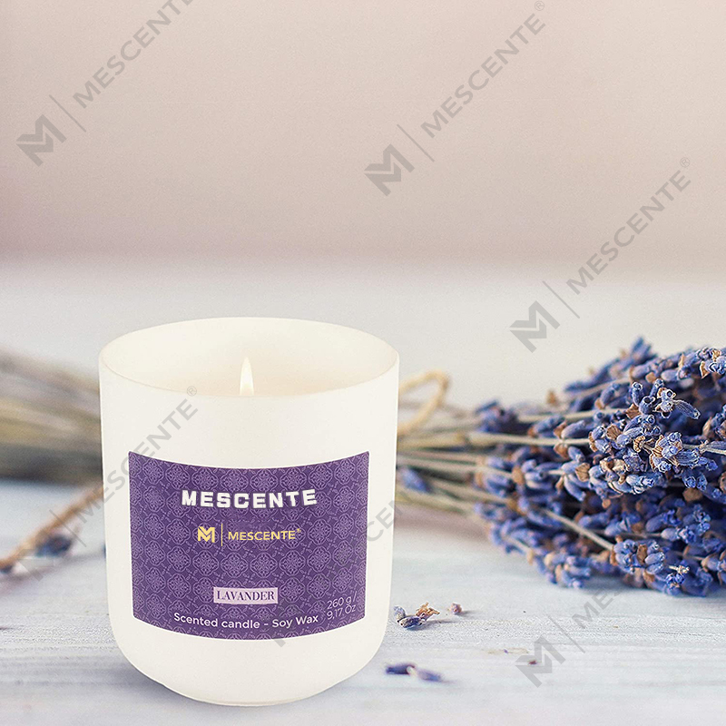 M&Scent Mason Jar Mini شمع های مبتنی بر سویا، بسته بندی لوکس واکس سویا شمع مرمر