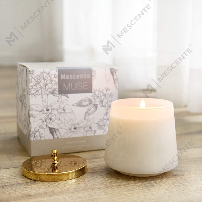 کتاب M&Scent 100% Natural Aromatherapy شمع سویا معطر برای خانه، شیشه های بزرگ شمع معطر