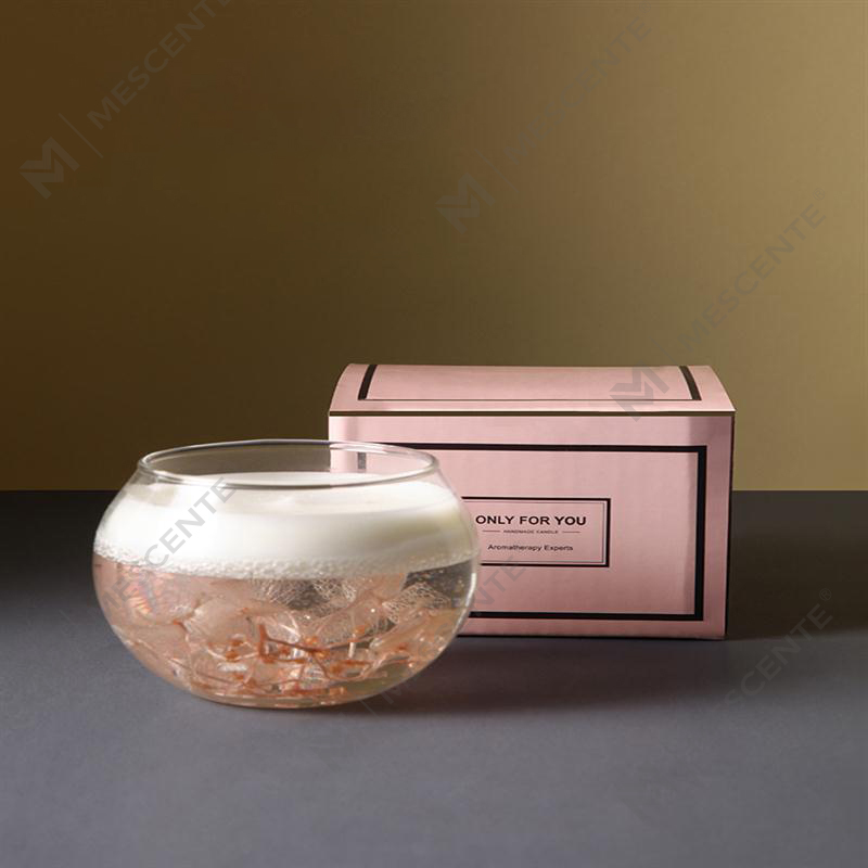 M&S cent عطر با کیفیت بالا عطر لیمو علف سویا شمع معطر سویا در شیشه