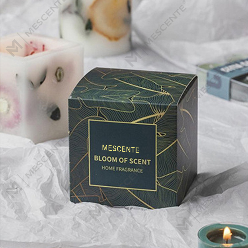 ست کادویی شمع چای سبز موم طبیعی سویا طبیعی لوکس M&Scent