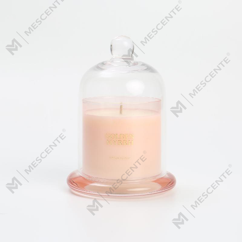 لوگوی سفارشی M&Scent جعبه های لوکس واکس 100% طبیعی مینی شمع خانگی هدیه
