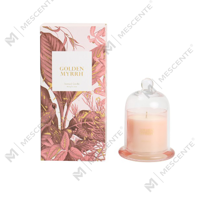 لوگوی سفارشی M&Scent جعبه های لوکس واکس 100% طبیعی مینی شمع خانگی هدیه