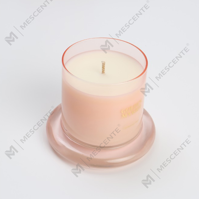 لوگوی سفارشی M&Scent جعبه های لوکس واکس 100% طبیعی مینی شمع خانگی هدیه