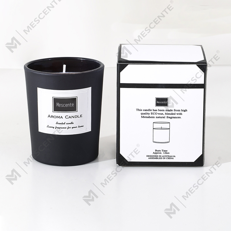 شمع های موم سویا معطر با گل صد تومانی چاپ سفارشی M&Scent، شمع معطر دیجیتال
