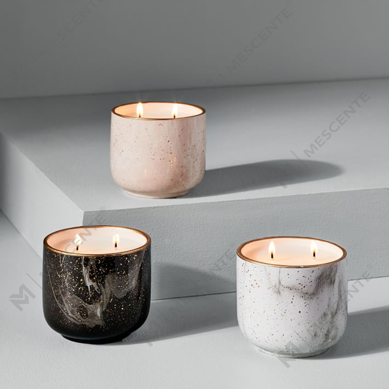 M&Scente Organic Private Label 2 wick Soy Constellations Bath And Body Works Coffee Scented Candles ست هدیه