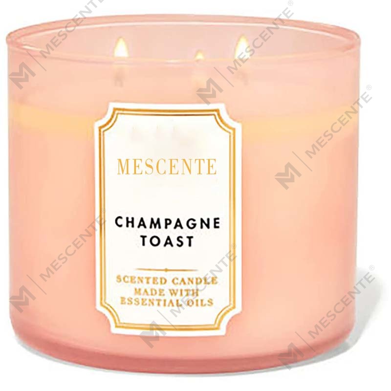 هدیه دست ساز M&Scent شمع موم سویا با یاس طبیعی 3 فیتیله ای، شمع کریستال آروماتراپی با برچسب خصوصی