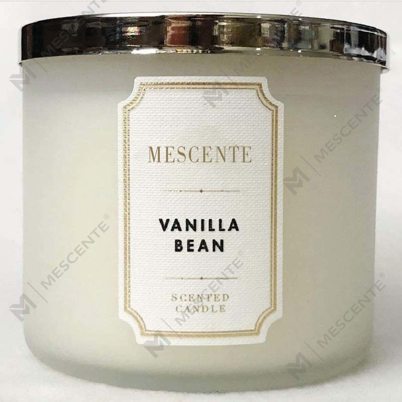 هدیه دست ساز M&Scent شمع موم سویا با یاس طبیعی 3 فیتیله ای، شمع کریستال آروماتراپی با برچسب خصوصی