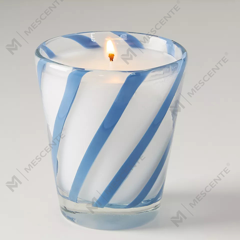 شمع های معطر عروسی لوگوی شخصی سازی شده با موم سویا سفید لوکس M&Scent