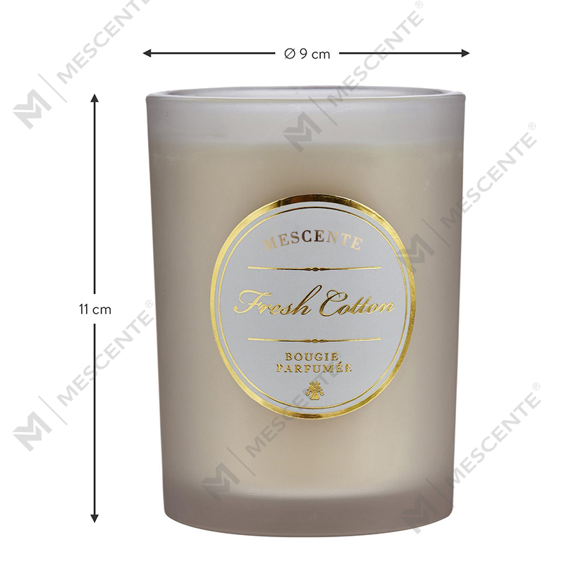 شمع‌های معطر با لوگوی شخصی‌سازی‌شده با لوگوی لوکس کریسمس M&Scent