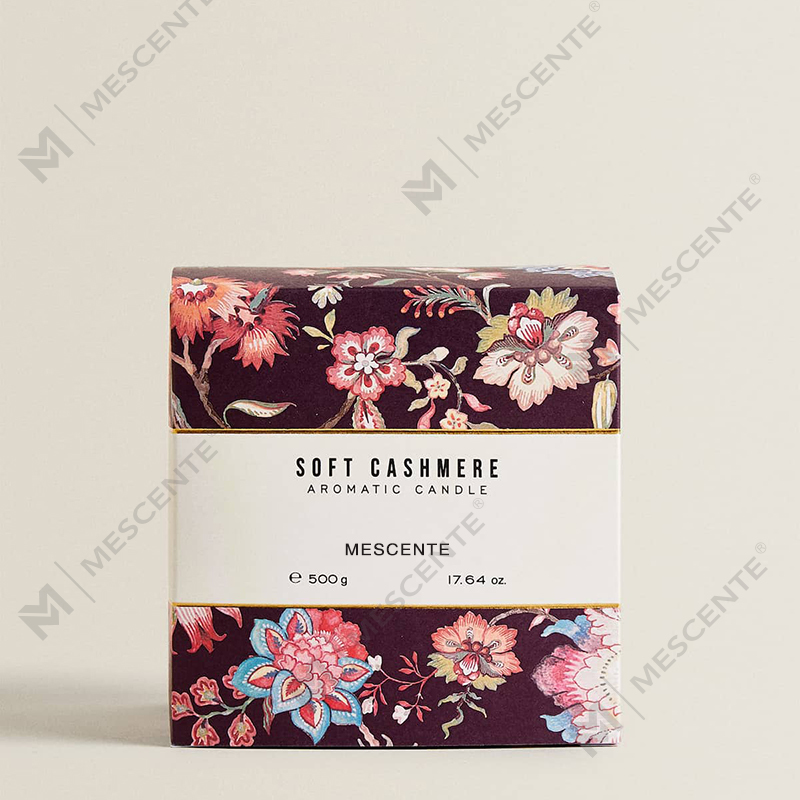 شمع های معطر کریسمس لوکس M&Scent شمع های معطر سویا معطر در جعبه کادو شیشه ای مشکی