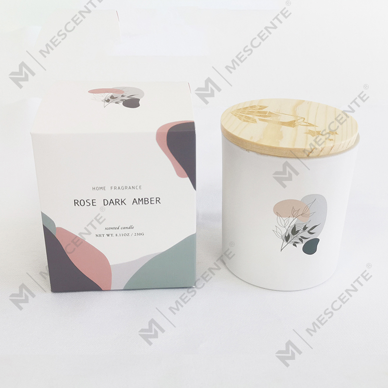 M&Scent چند شمع سویا معطر با رایحه 100% طبیعی با کیفیت بالا در ظرف شیشه ای درب دار