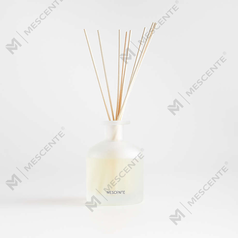 مجموعه هدایایی پخش کننده عطر نی با رنگ بنفش برچسب خصوصی لوکس M&Scent با جعبه