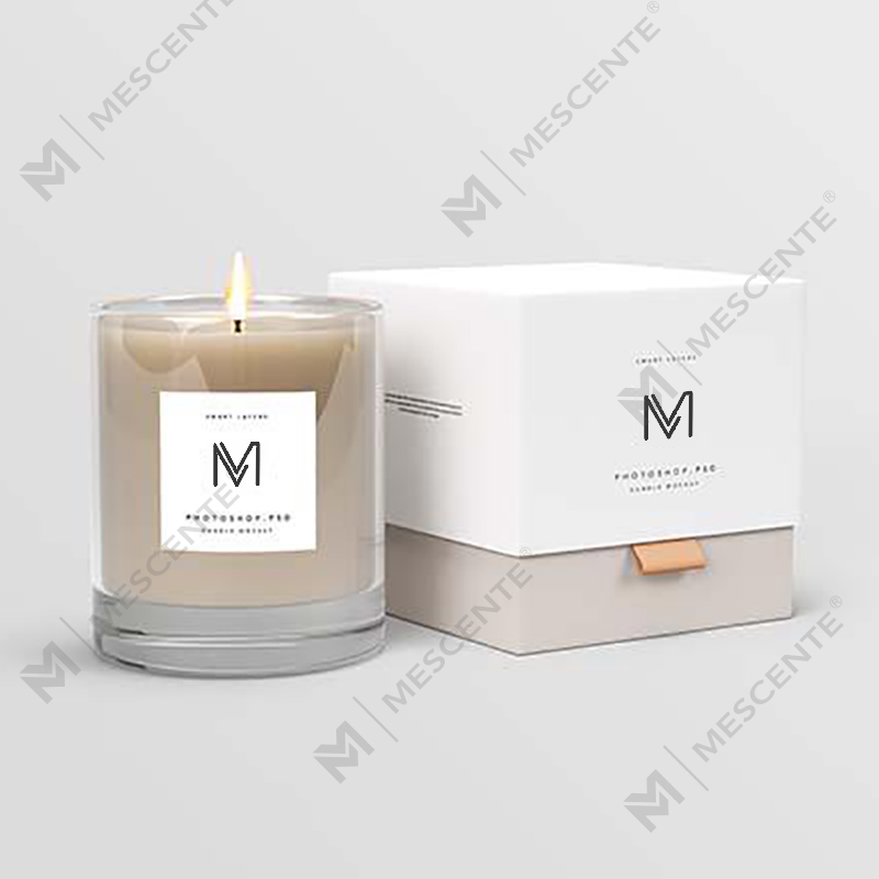 کارخانه عمده فروشی M&Scent به طور مستقیم شمع های معطر موم سویا با برچسب خصوصی لوکس با جعبه به صورت عمده