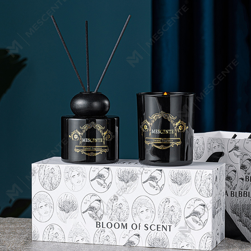 پخش کننده نی شمع معطر شمع لیبل خصوصی M&Scent با بسته بندی جعبه
