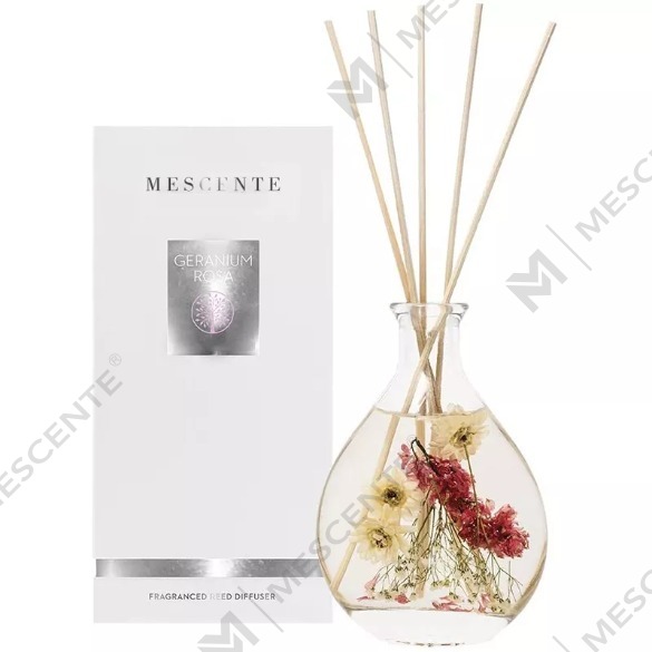 M&Scent به صورت عمده فروشی برچسب خصوصی بطری شیشه ای چوب حصیری ست پخش کننده نی با درپوش