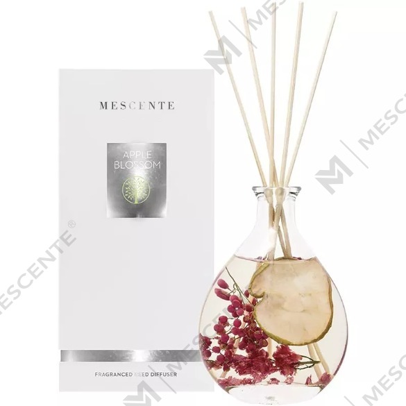 M&Scent به صورت عمده فروشی برچسب خصوصی بطری شیشه ای چوب حصیری ست پخش کننده نی با درپوش