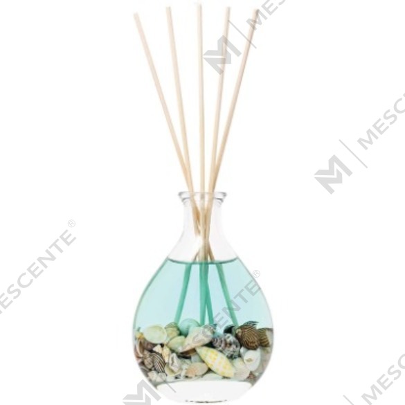 M&Scent به صورت عمده فروشی برچسب خصوصی بطری شیشه ای چوب حصیری ست پخش کننده نی با درپوش