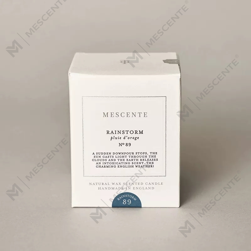 M&Scent عمده فروشی جدید لوکس لیبل خصوصی سفارشی کریسمس شیشه کریستال کرزن شمع سویا معطر با درب